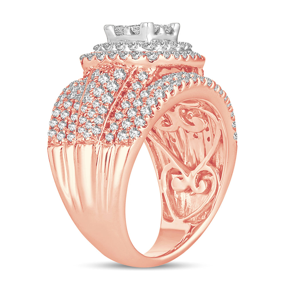 2.02 ct Diamond Bridal Ring in 14K Gold