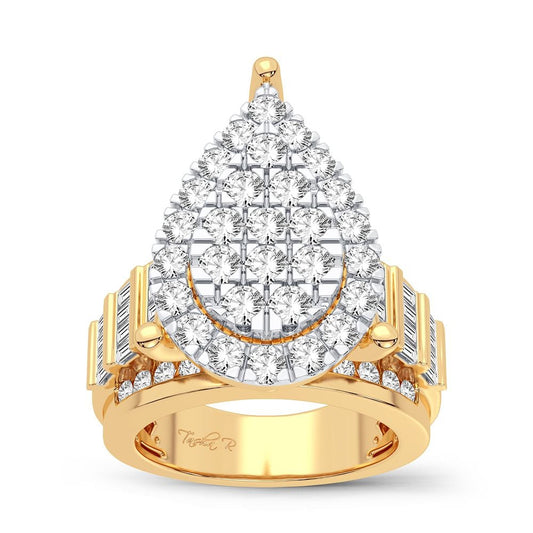 2.00 ct Men's Diamond Ring in 10K Gold