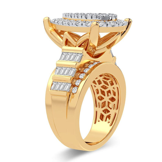 2.00 ct Men's Diamond Ring in 10K Gold
