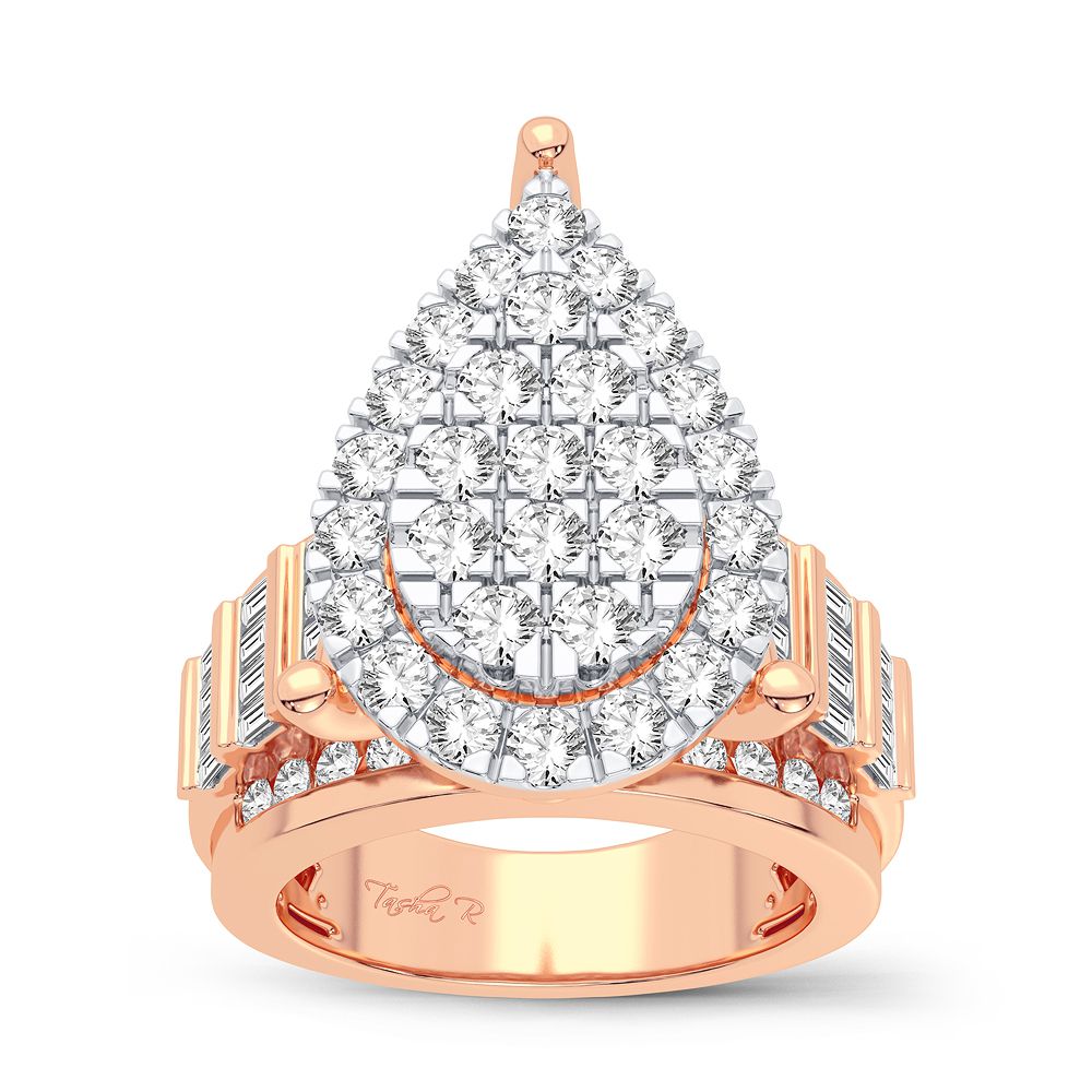 2.00 ct Men's Diamond Ring in 10K Gold