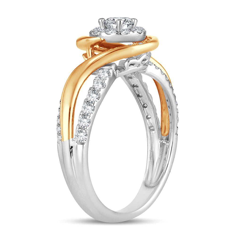 0.75 ct Diamond Ring in 14K Gold