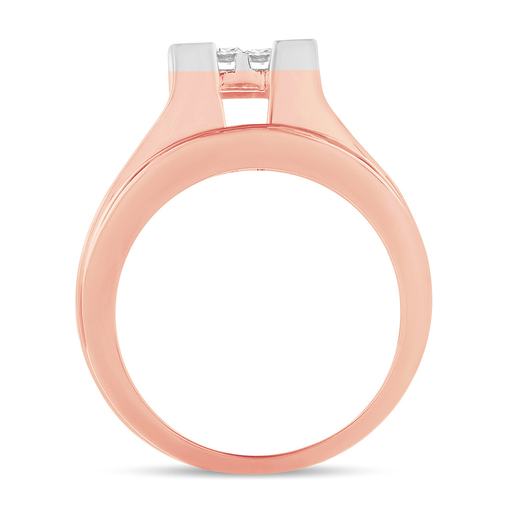 0.50 ct Diamond Bridal Ring in 14K Gold