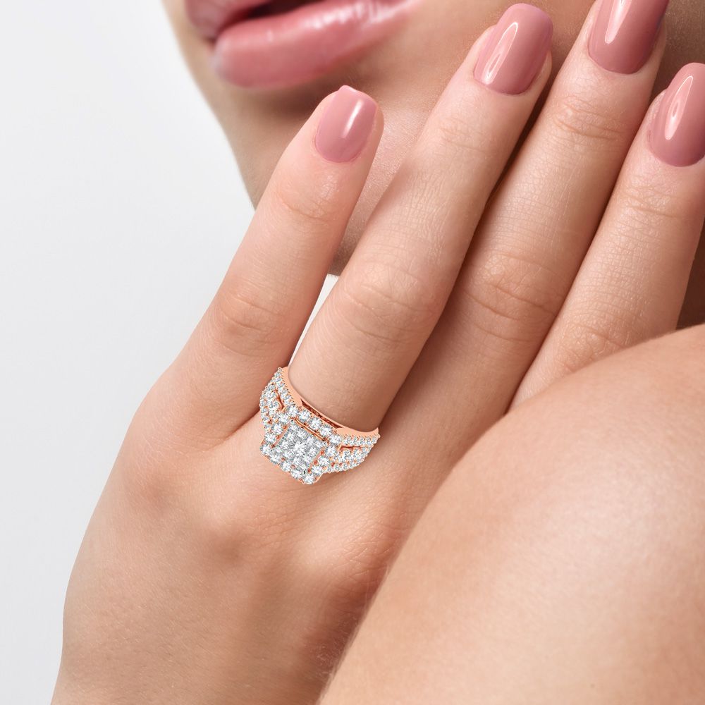 2.75 ct Diamond Ring in 14K Gold