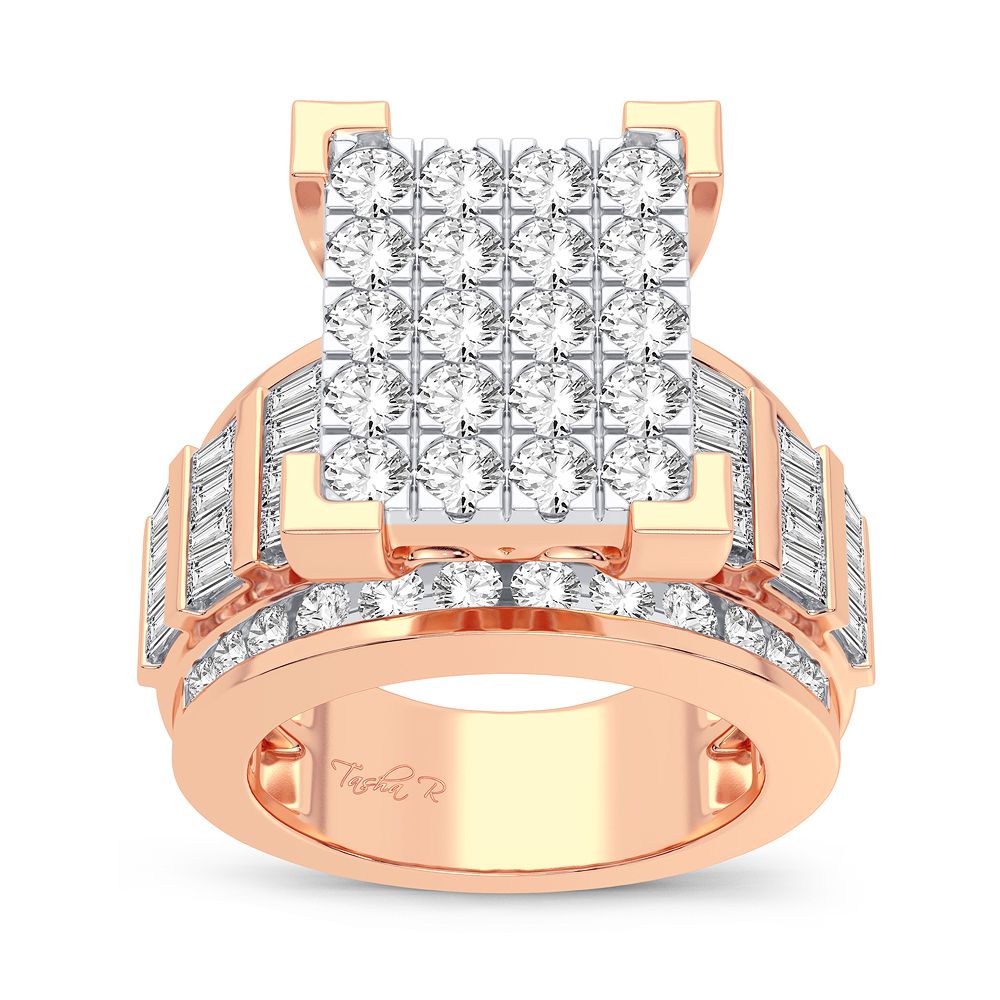3.00 ct Men's Diamond Ring in 10K Gold
