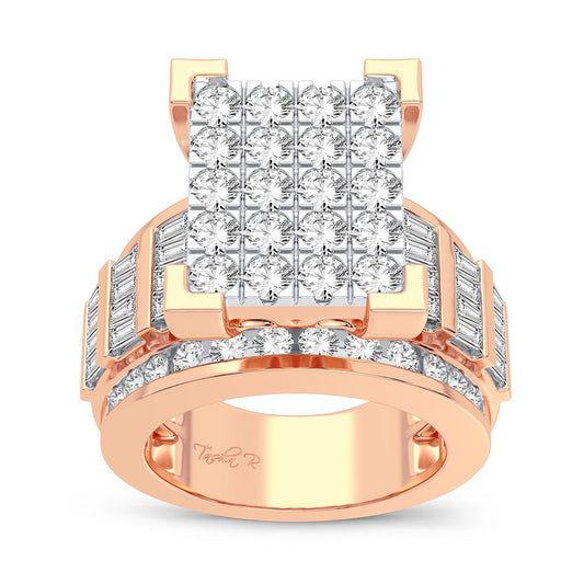 3.00 ct Men's Diamond Ring in 10K Gold