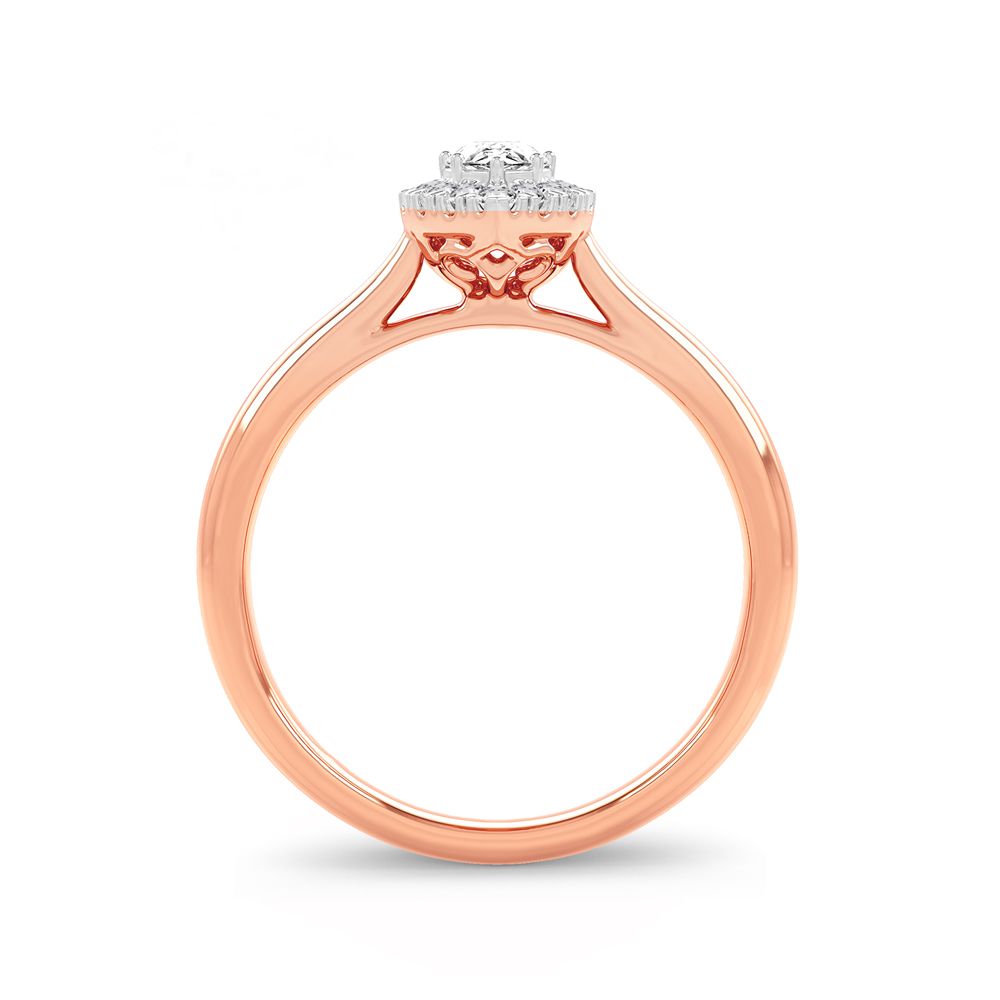 0.33 ct Diamond Promise Ring in 14K Gold
