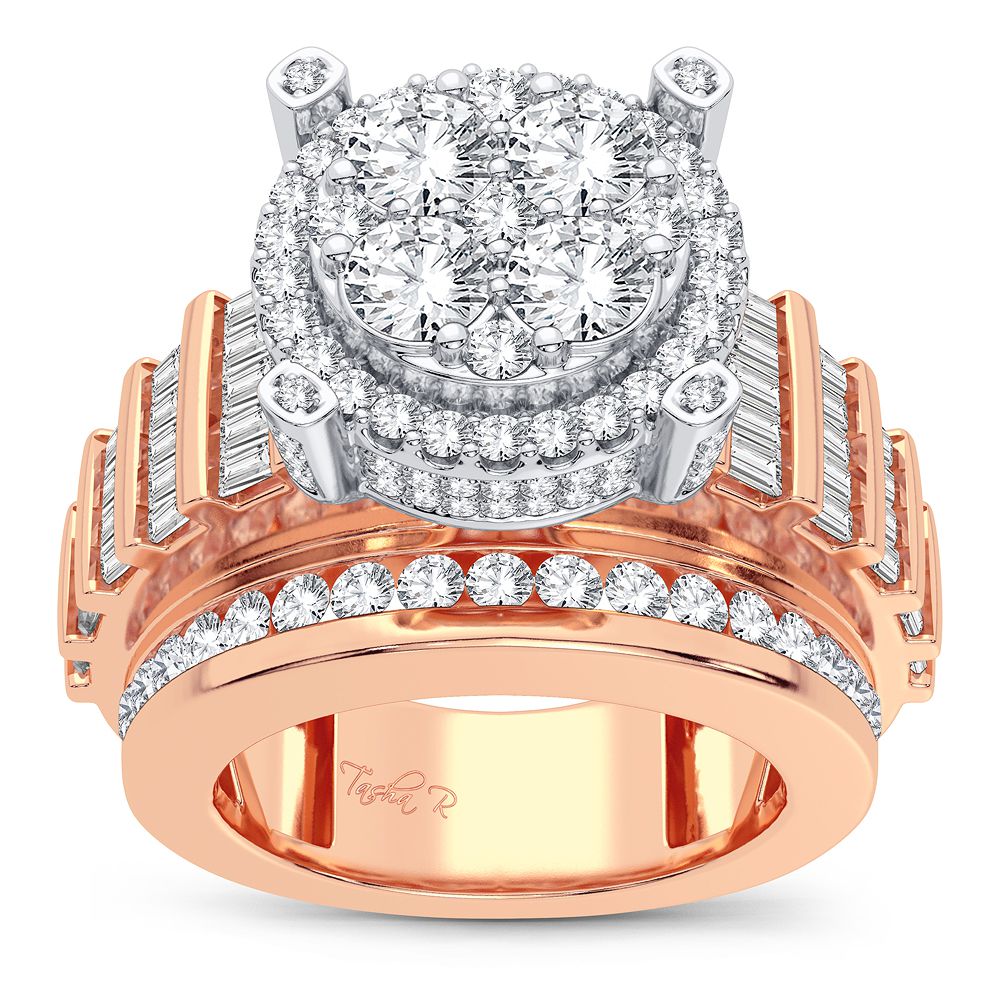 3.40 ct Diamond Ring in 14K Gold