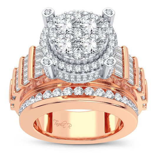 3.40 ct Diamond Ring in 14K Gold
