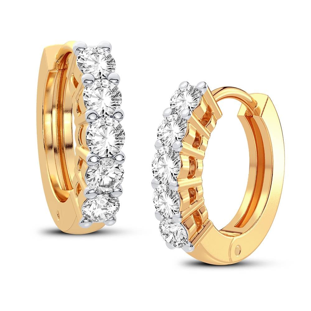 0.27 ct Diamond Earrings in 14K Gold