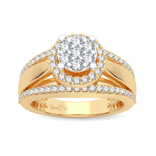 0.62 ct Diamond Ring in 14K Gold