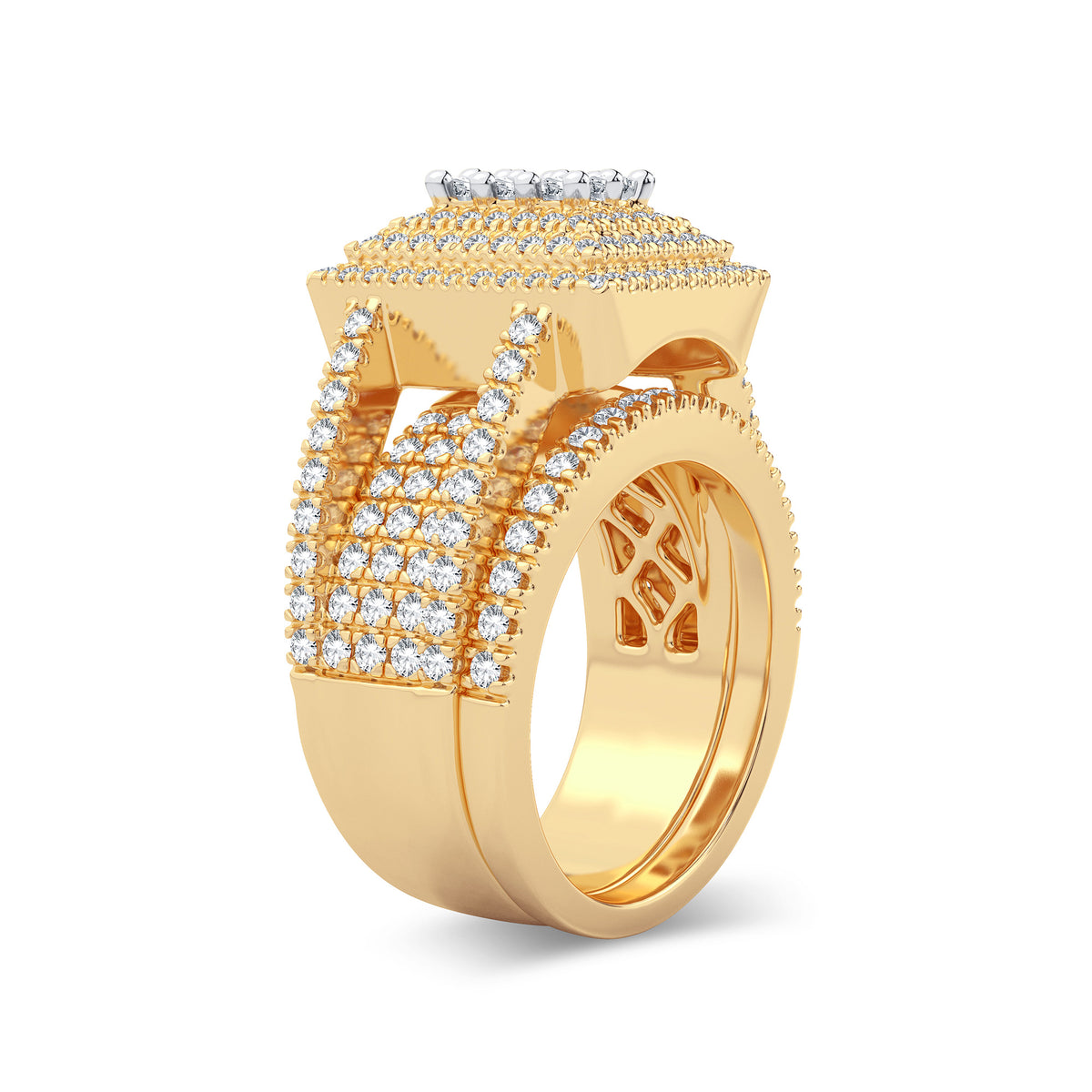 2.00 ct Diamond Bridal Ring in 14K Gold