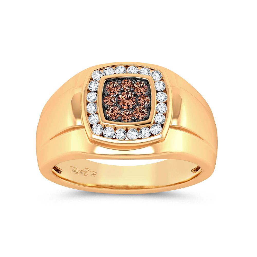 0.50 ct Men's Diamond Ring in 14K Gold