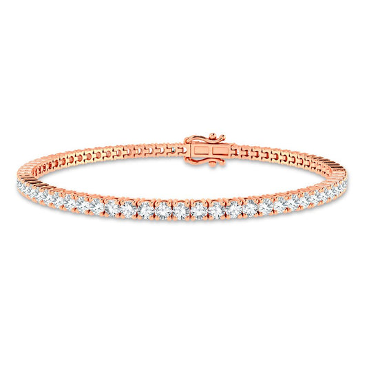3.00 ct Diamond Bracelet in 14K Gold