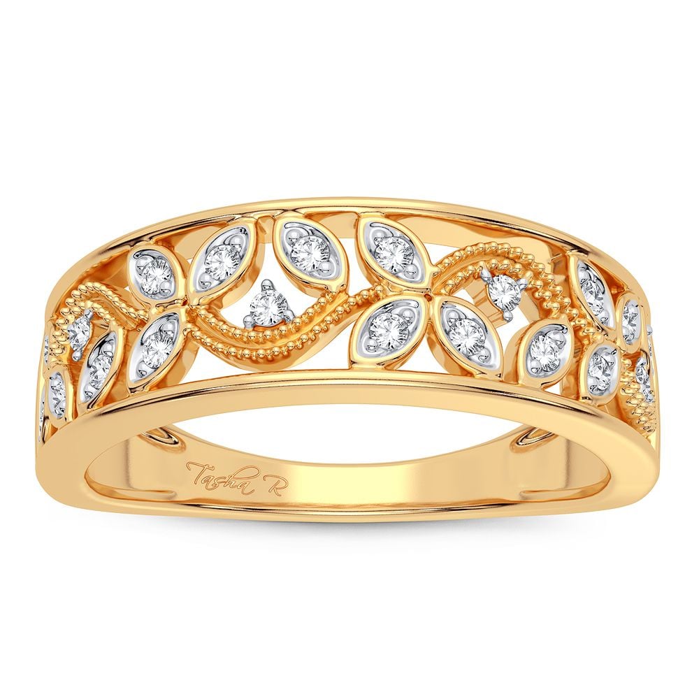 0.10 ct Diamond Band in 14K Gold