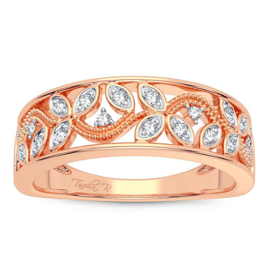 0.10 ct Diamond Band in 14K Gold
