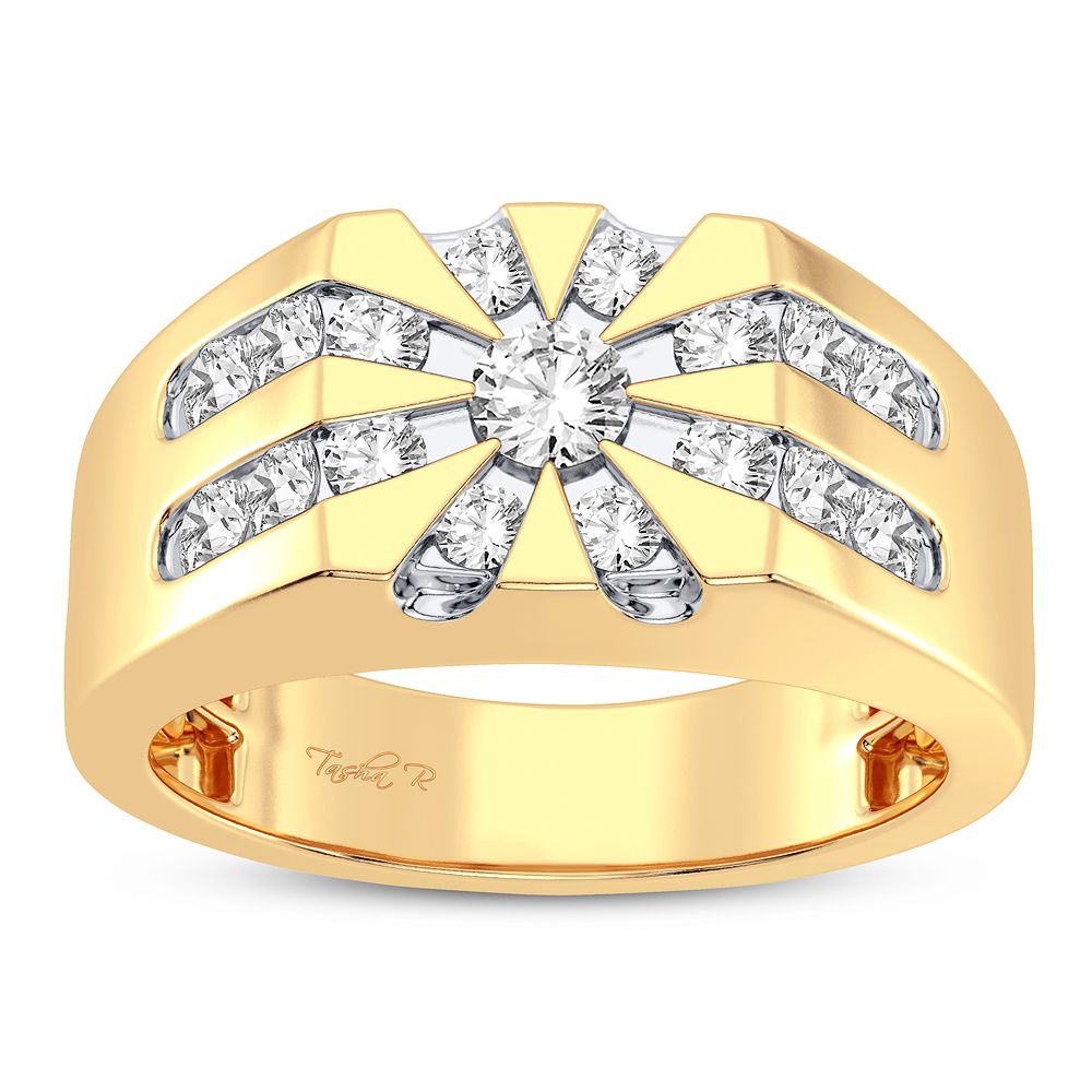 1.00 ct Men's Diamond Ring in 10K Gold