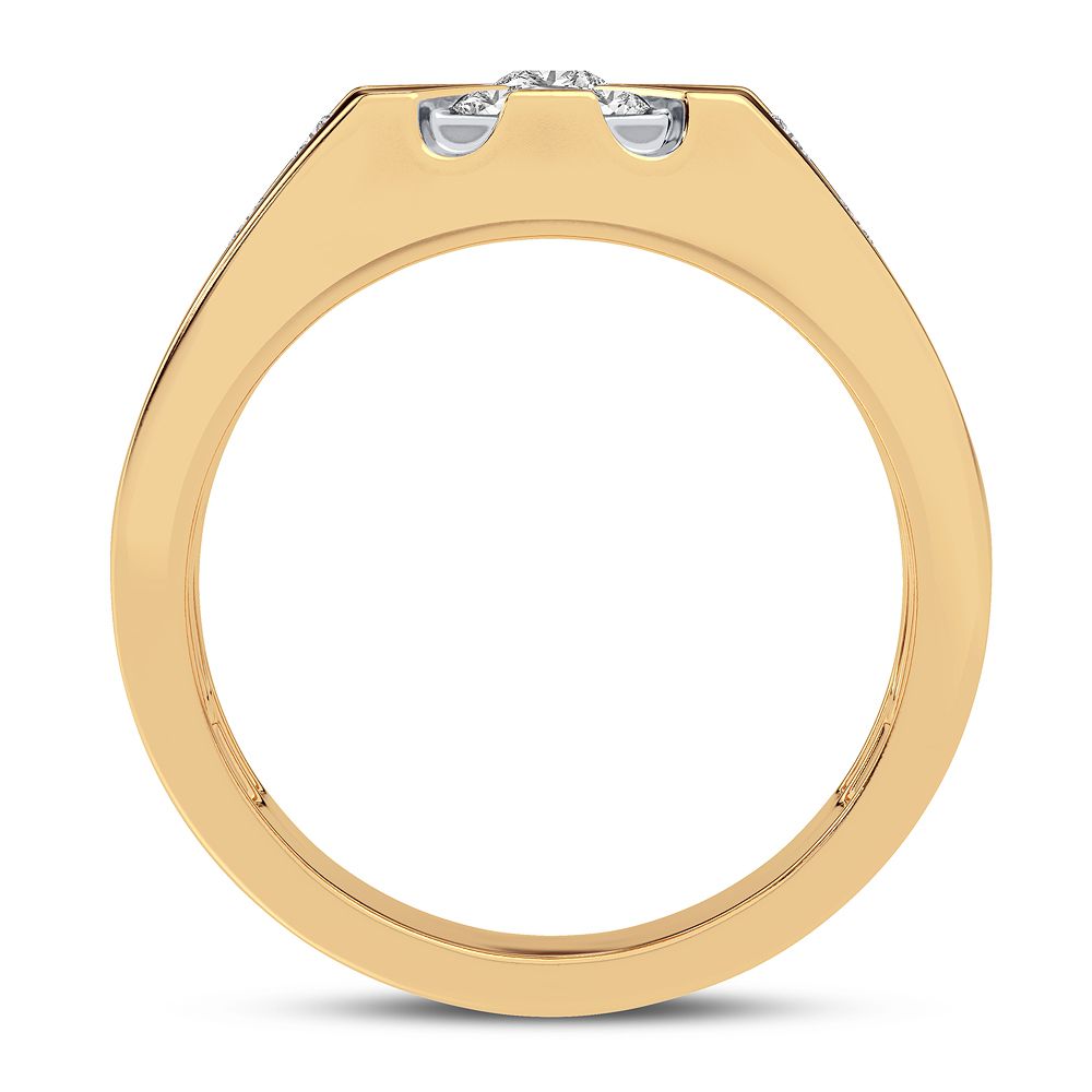 1.00 ct Men's Diamond Ring in 10K Gold