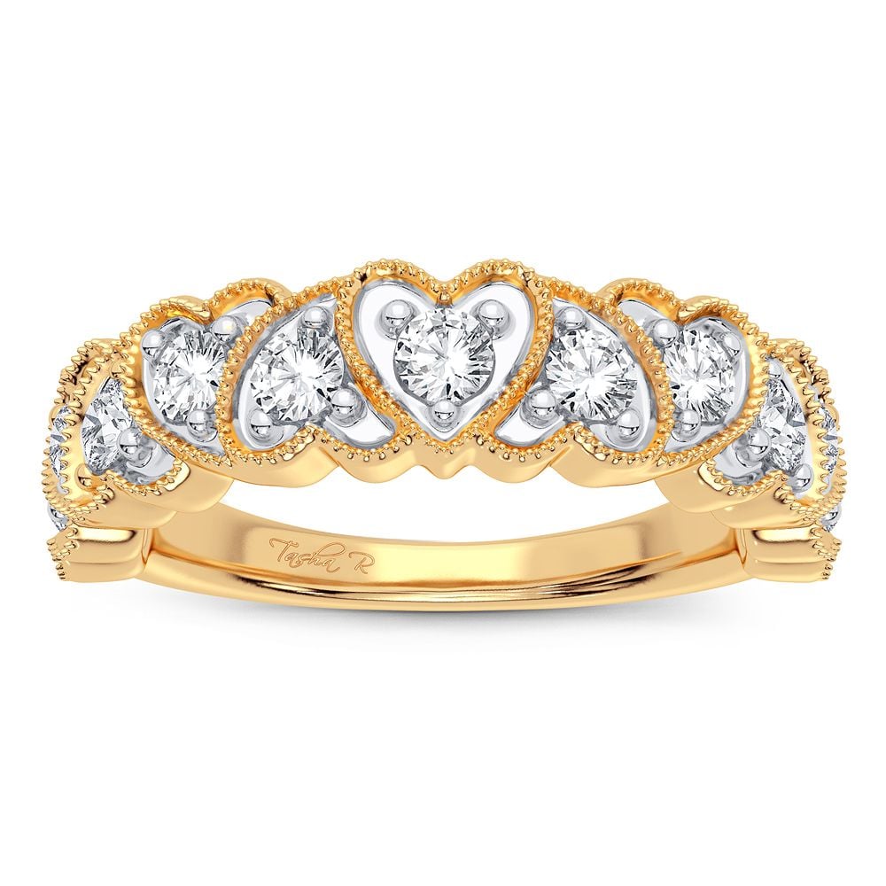 0.60 ct Diamond Band in 14K Gold