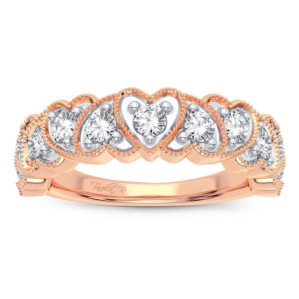 0.60 ct Diamond Band in 14K Gold