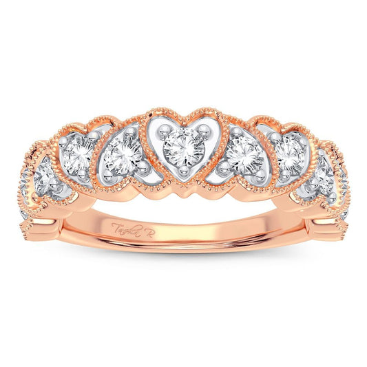 0.60 ct Diamond Band in 14K Gold