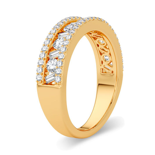 0.75 ct Diamond Band in 14K Gold