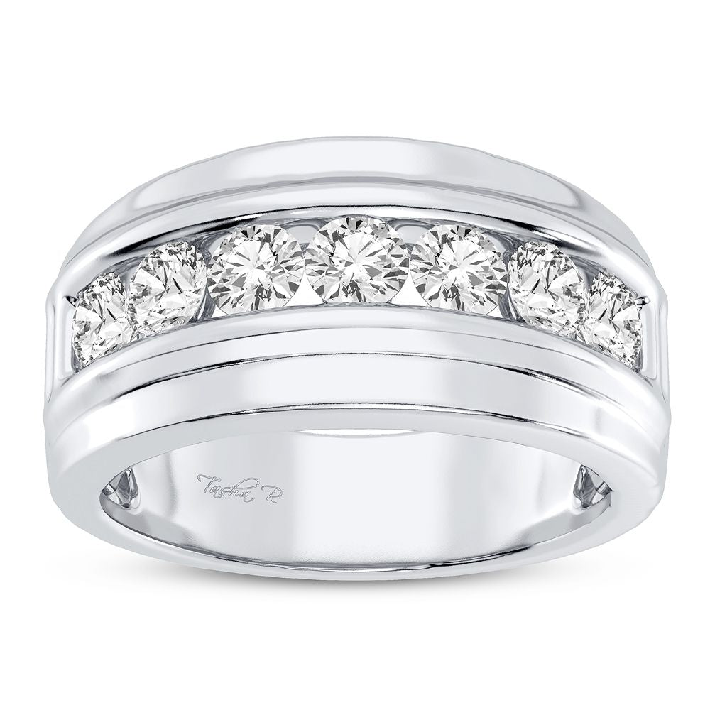 1.50 ct Men's Diamond Band in 14K Gold