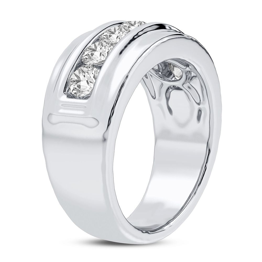 1.50 ct Men's Diamond Band in 14K Gold