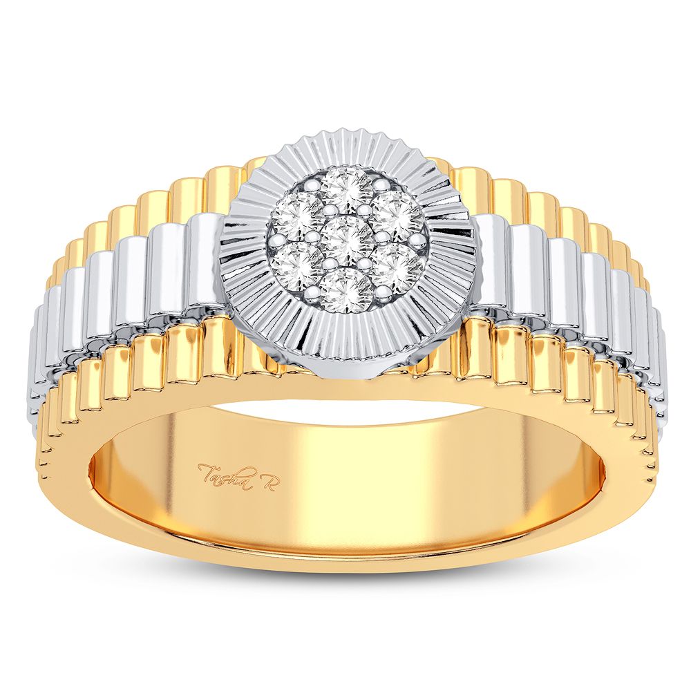 0.20 ct Men's Diamond Ring in 14K Gold