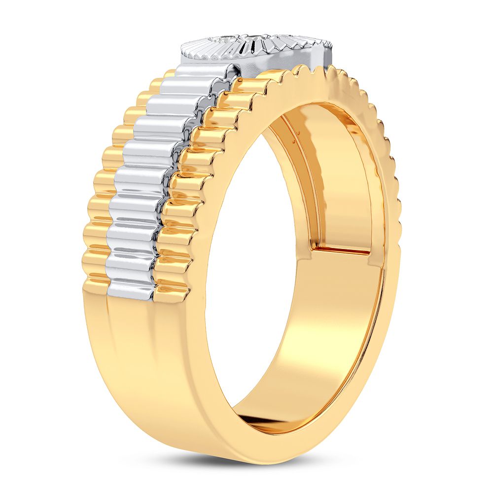 0.20 ct Men's Diamond Ring in 14K Gold