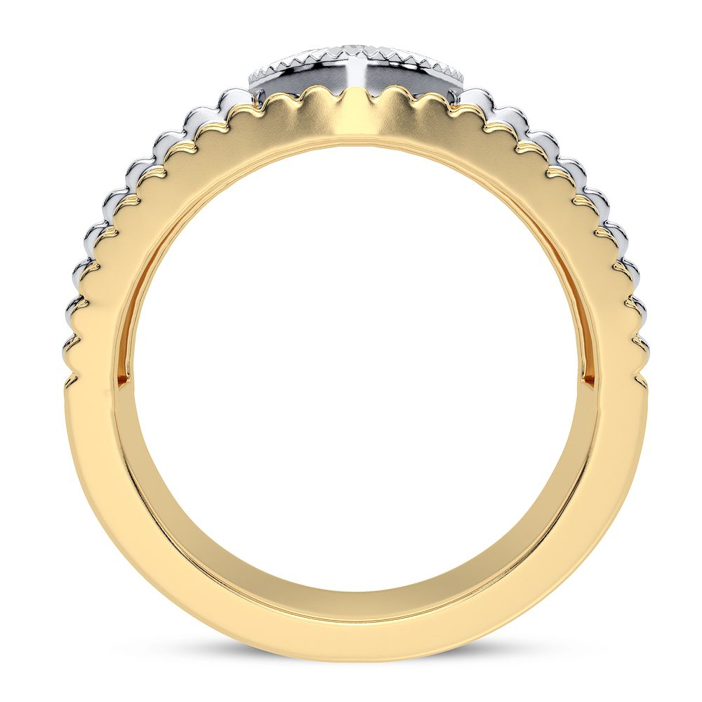 0.20 ct Men's Diamond Ring in 14K Gold