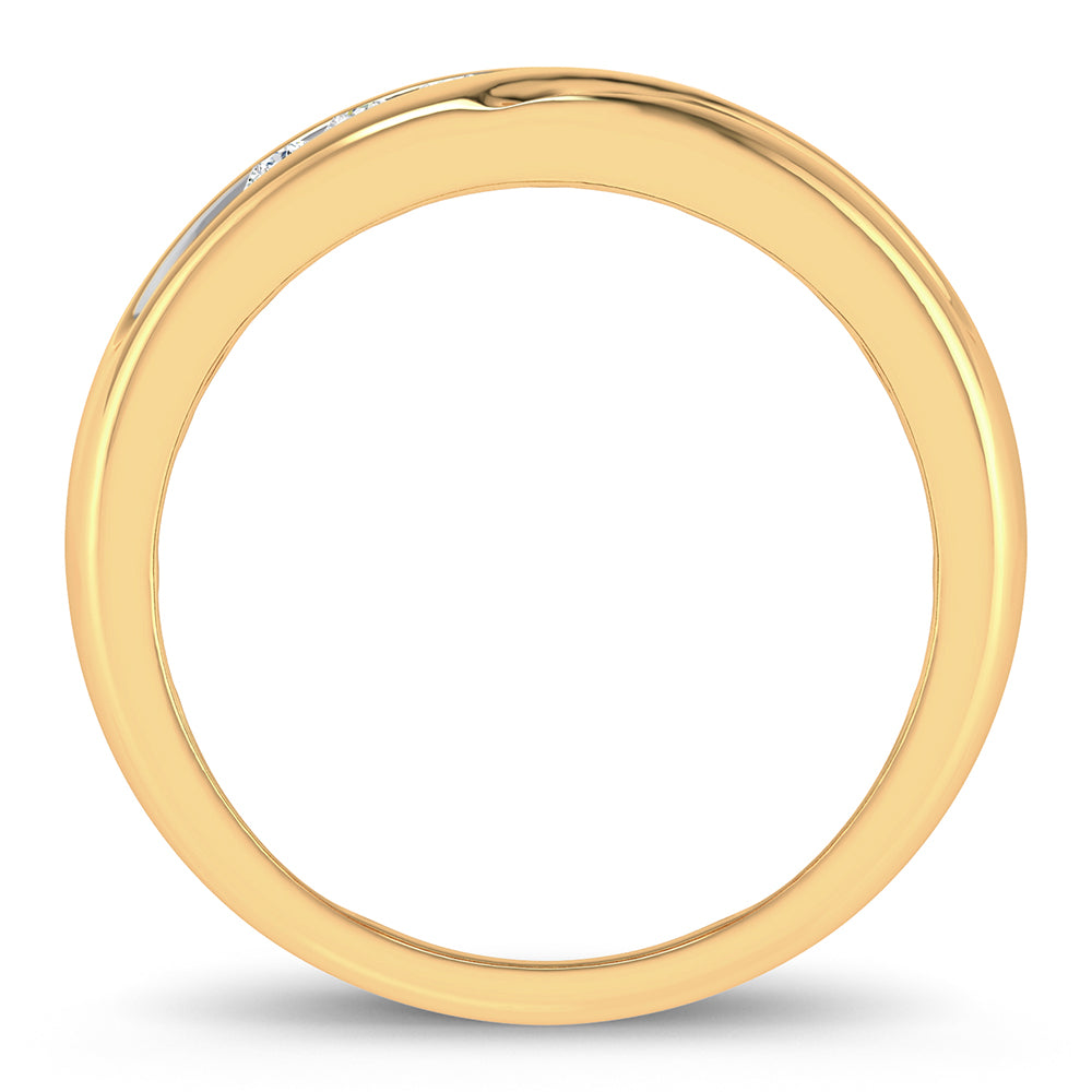 0.25 ct Men's Diamond Ring in 14K Gold