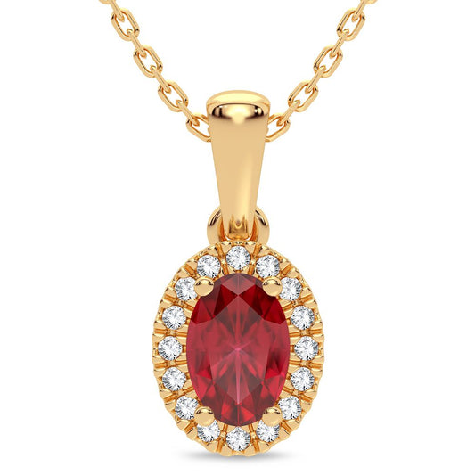 0.05 ct Diamond Pendant in 14K Gold