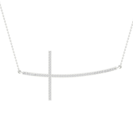0.15 ct Diamond Necklace in 10K Gold