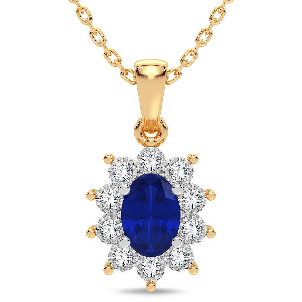 0.05 ct Diamond Pendant in 10K Gold