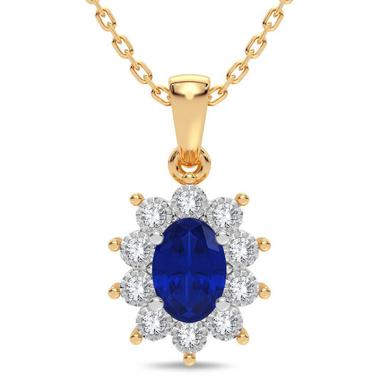 0.05 ct Diamond Pendant in 10K Gold
