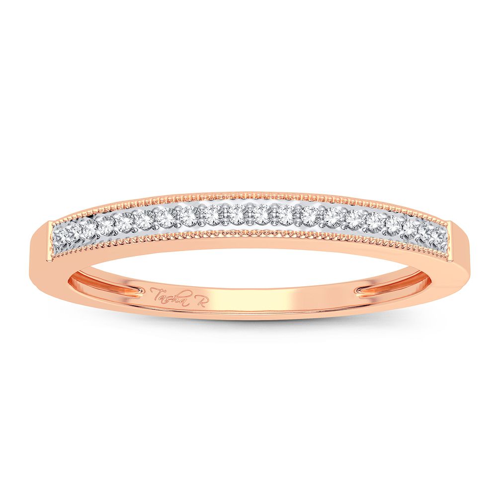 0.05 ct Diamond Band in 10K Gold