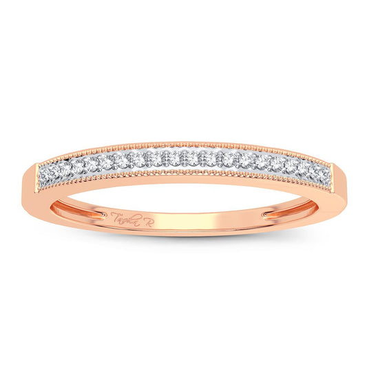 0.05 ct Diamond Band in 10K Gold