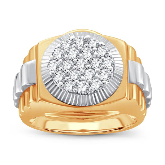 0.50 ct Men's Diamond Ring in 14K Gold