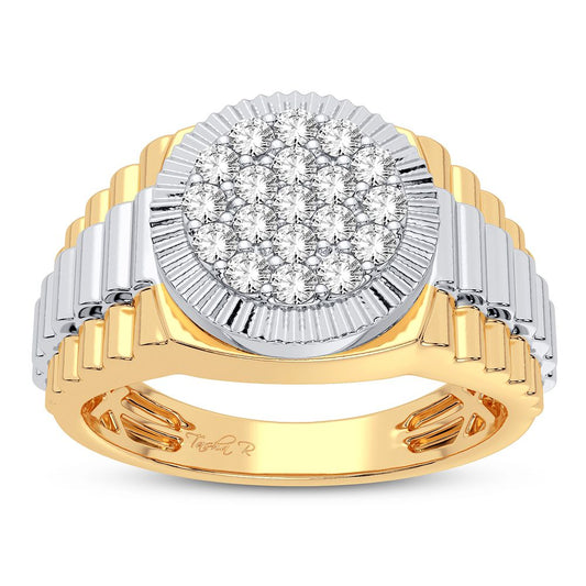 0.50 ct Men's Diamond Ring in 14K Gold