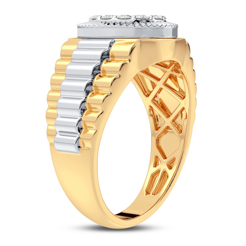 0.50 ct Men's Diamond Ring in 14K Gold