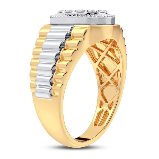 0.50 ct Men's Diamond Ring in 14K Gold