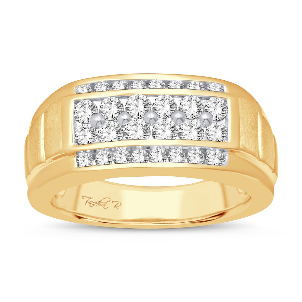 1.00 ct Men's Diamond Ring in 14K Gold