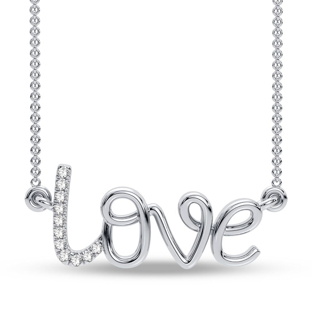 0.02 ct Diamond Pendant in 10K Gold