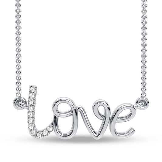 0.02 ct Diamond Pendant in 10K Gold