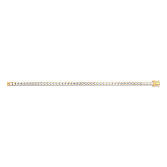 7.04 ct Lab Grown Diamond Bracelet in 14K Gold