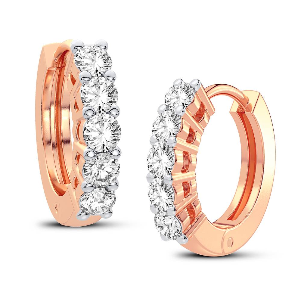 0.27 ct Diamond Earrings in 10K Gold