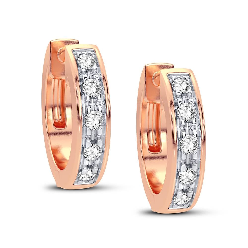 0.05 ct Diamond Earrings in 10K Gold