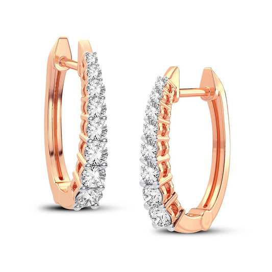 0.27 ct Diamond Earrings in 14K Gold