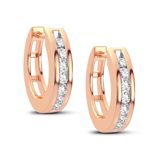 0.15 ct Diamond Earrings in 14K Gold
