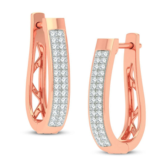 0.21 ct Diamond Earrings in 14K Gold